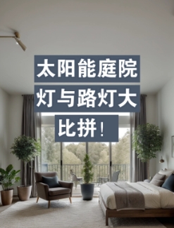太阳能庭院灯与路灯大比拼！